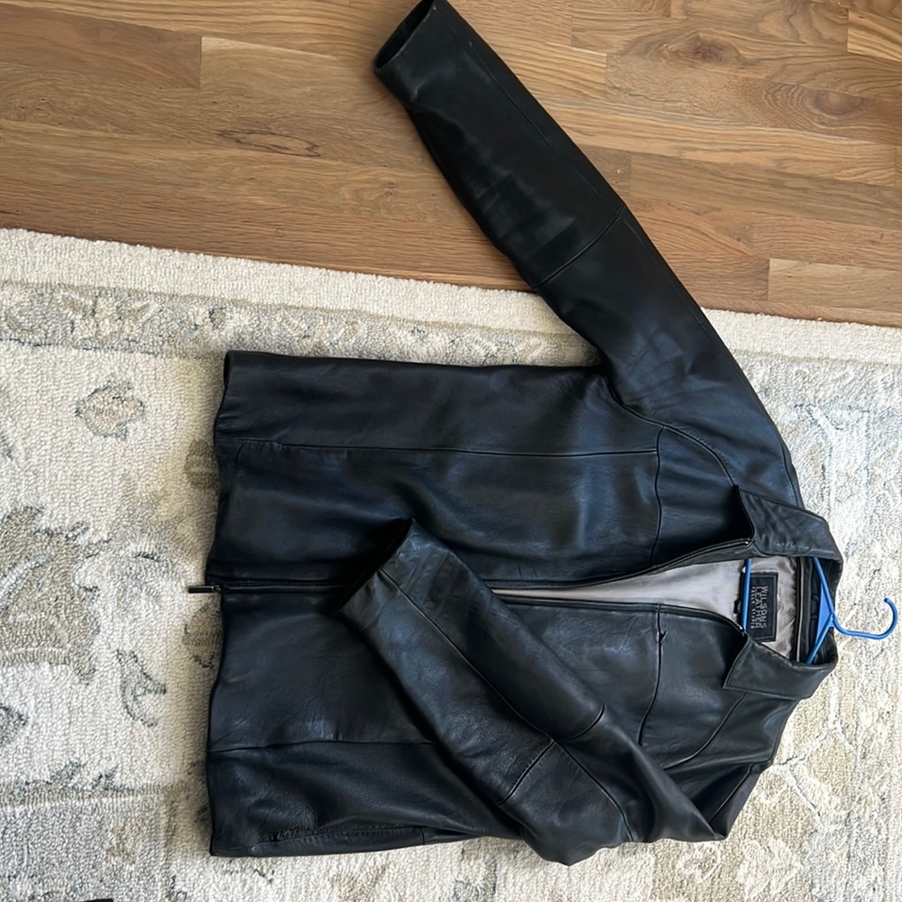 Men’s Wilson leather coat